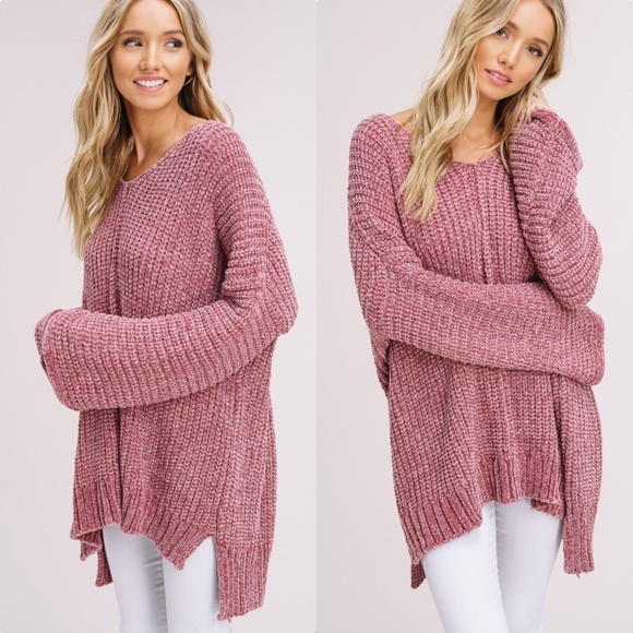 'Lorelai' Chenille Sweater - Picture 4 of 7